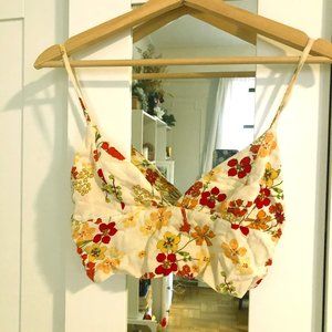 Flower Crop tank top
